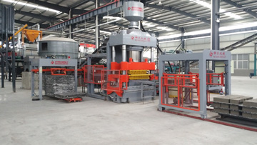 液壓磚機處理固廢、泥巴磚